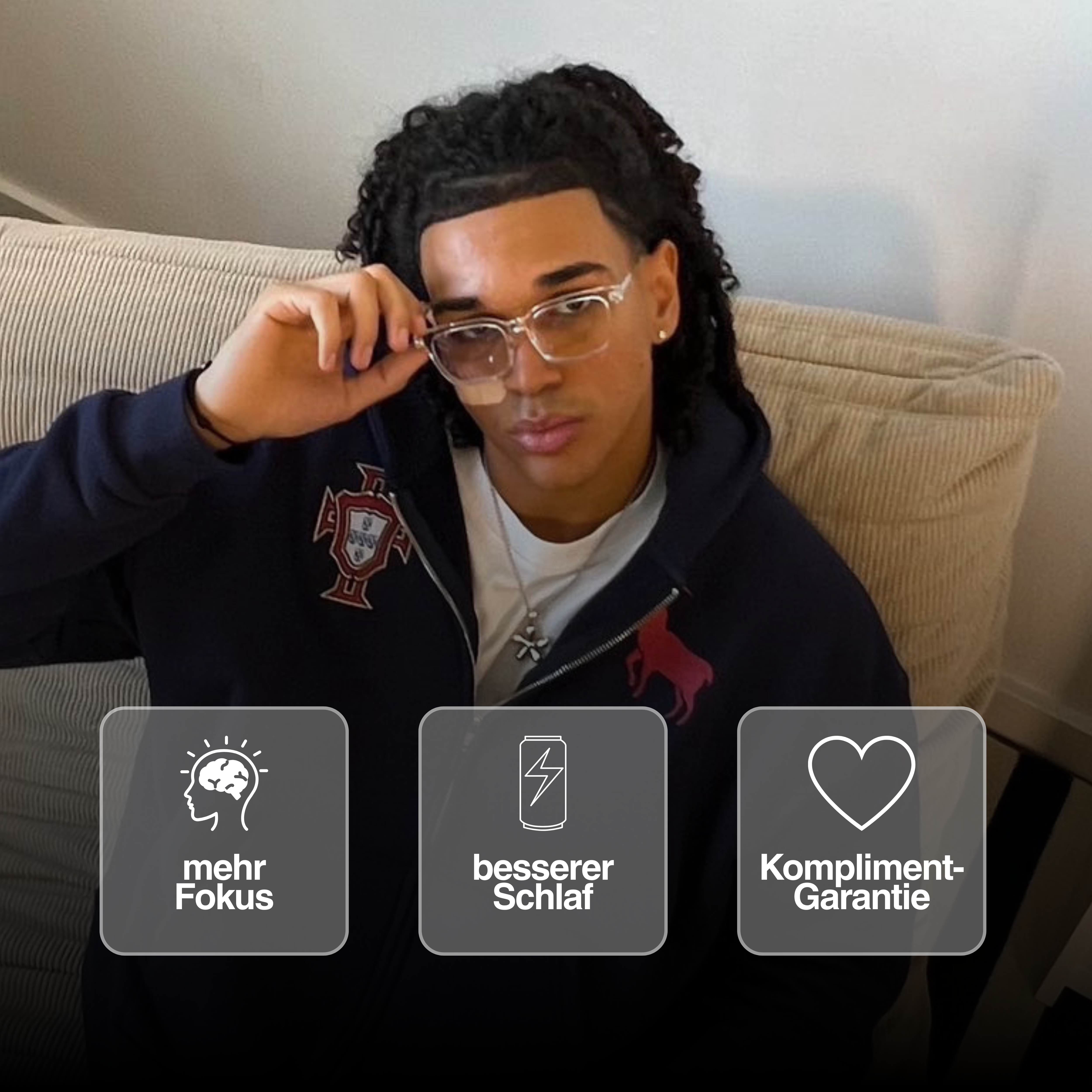 Blaulichtfilterbrille - BLAU