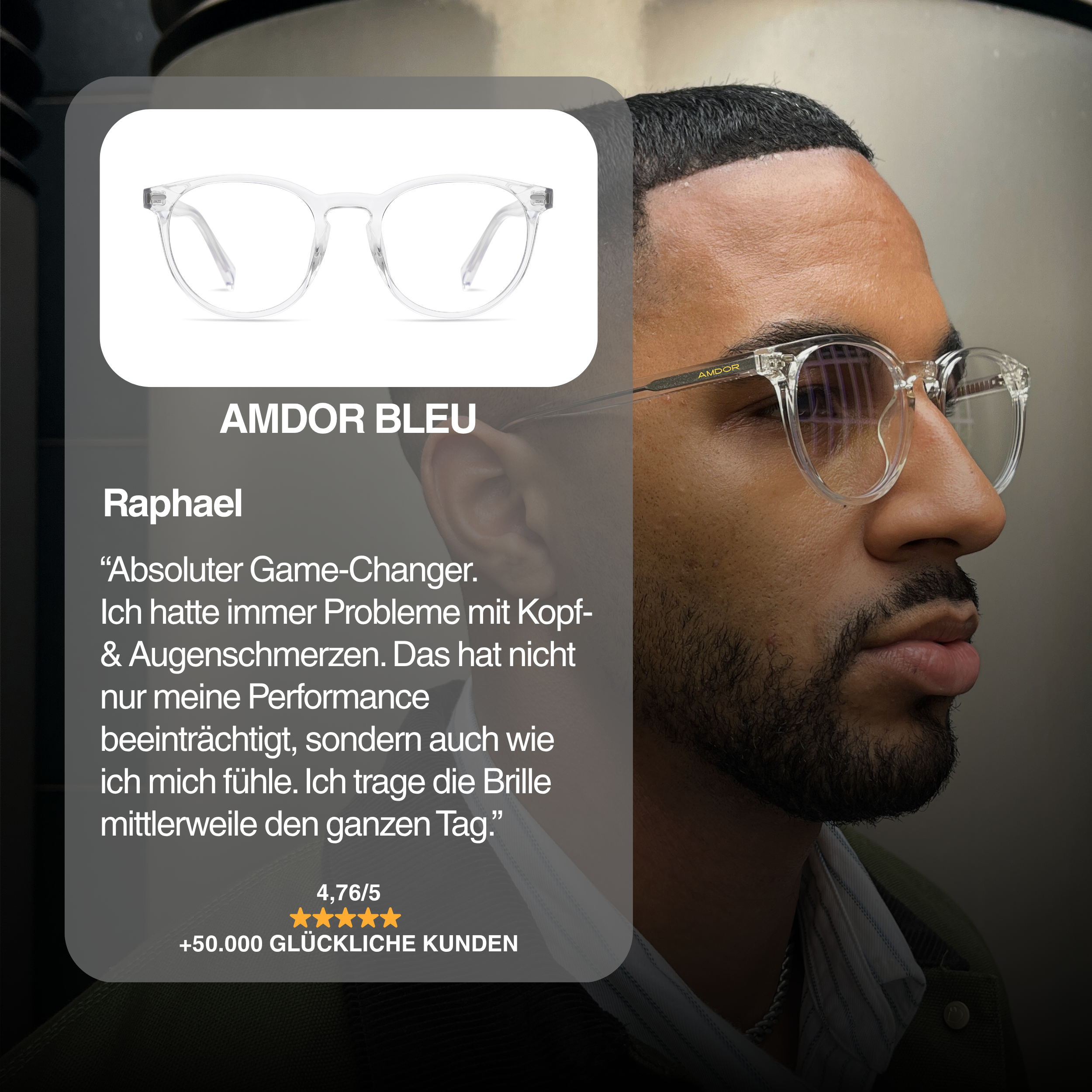 Blaulichtfilterbrille - BLEU